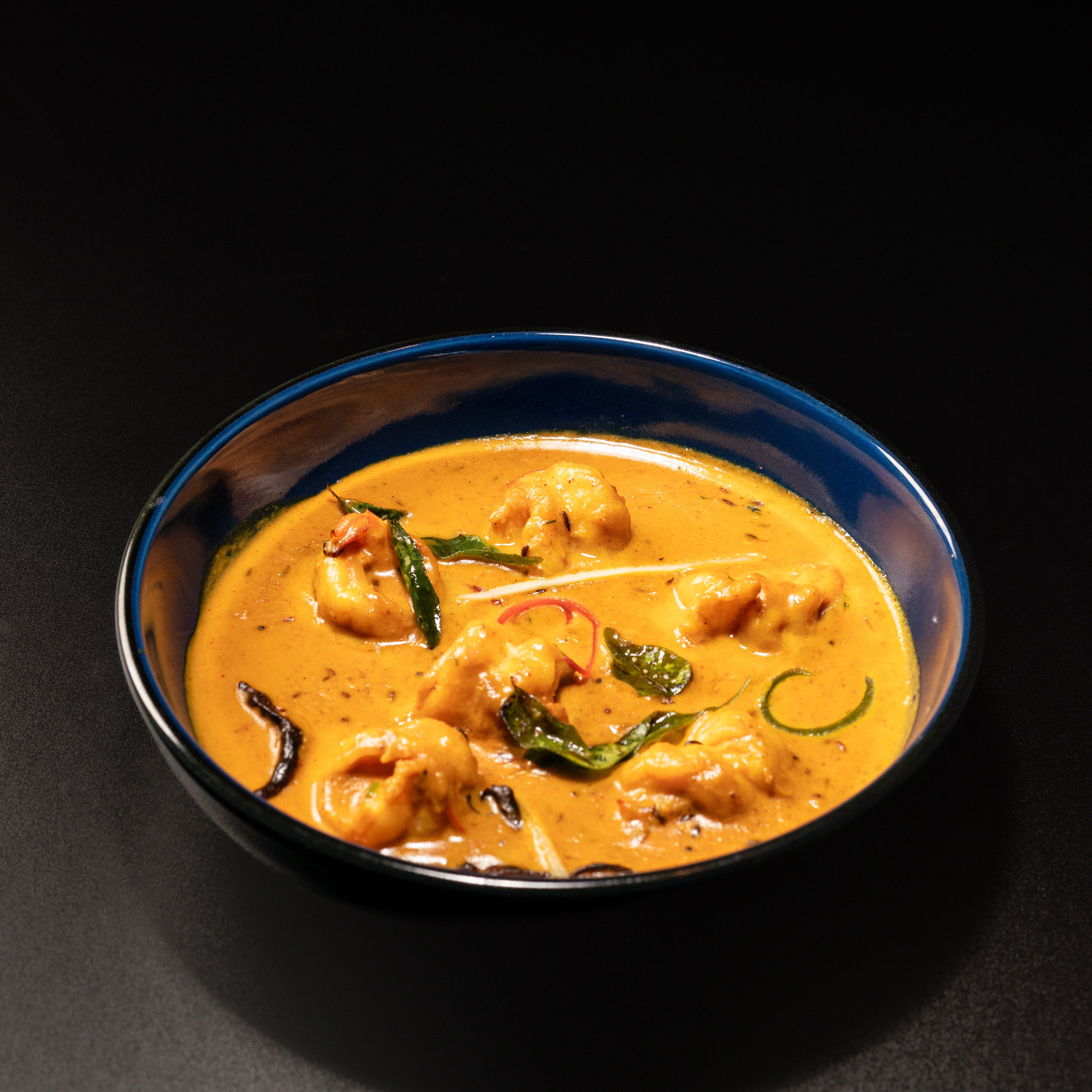 RaajGharana Food Dakshini prawn curry 