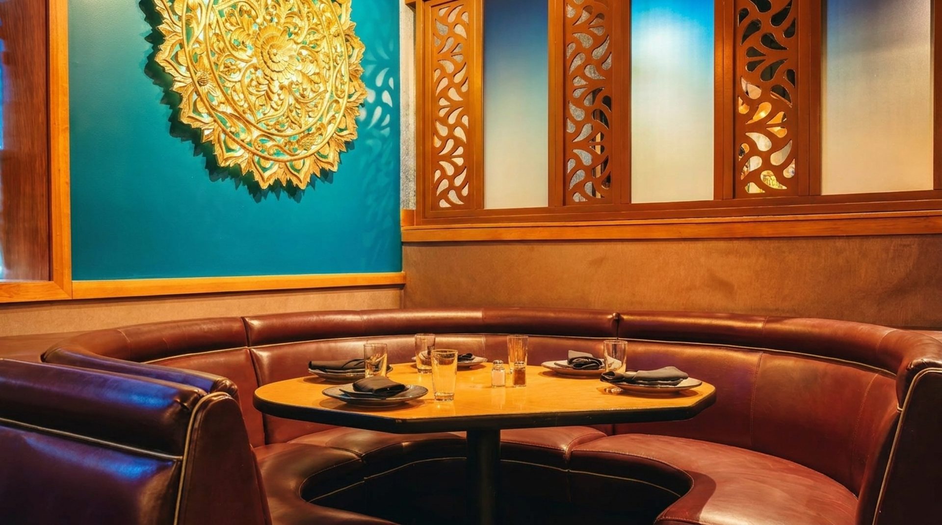 Intimate dinners, grand in every detail