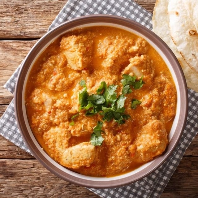 Saag Chicken.