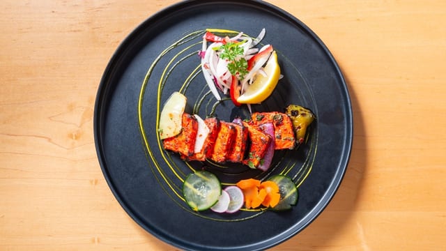 Tandoori Paneer Tikka.