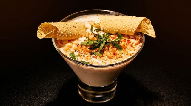 Spiced Boondi Raita.